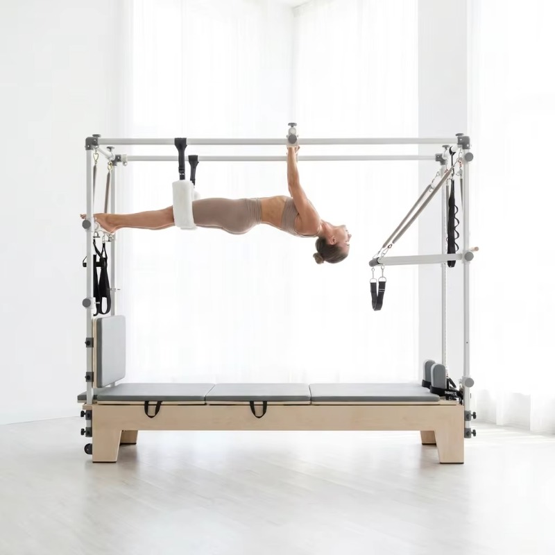Pilates And Yoga Studio - YTTYINカスタム360フル台形ヨガバランストレーニング機器調整可能スタジオ木製業務用3in1ピラティスリフォーマー