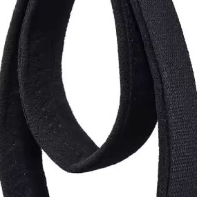Pilates Ankle Strap - 1個入りダブルリング弾性ヨガピラティスベッドエクササイズアクセサリー足首バックルピラティスストレッチストラップレジスタンスバンド弾性コード