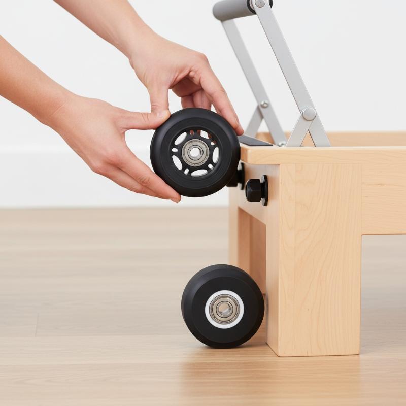 Pilates & Yoga Knokke - ピラティスリフォーマーホイール、ピラティスコアベッドパーツサイレントローラーベアリングホイール、家庭用ワークアウトジムフィットネスエクササイズ機器用