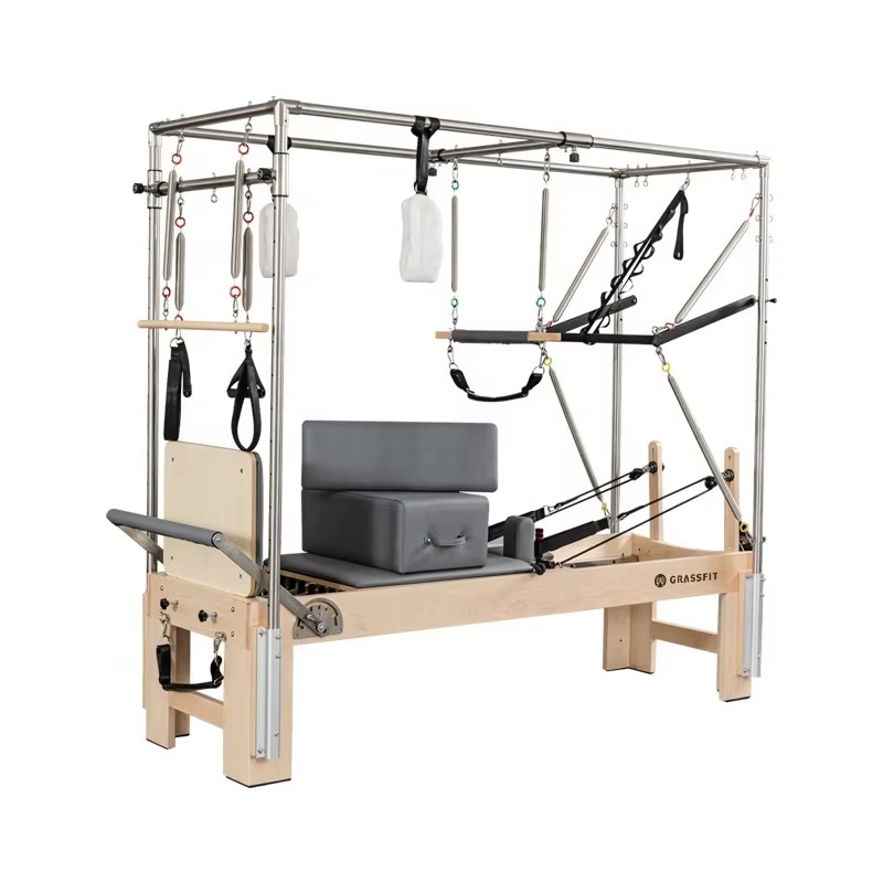 Pilates Yoga Combined - 工場製ウッドピラティスリフォーマー、ヨガとスタジオフィットネス機器のためのフルトラペーズコンビネーション