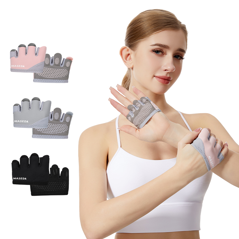 フィットネス用フィンガーレスグローブ：ピラティスやエアリアル - Pilates Is Yoga のレビューと価格