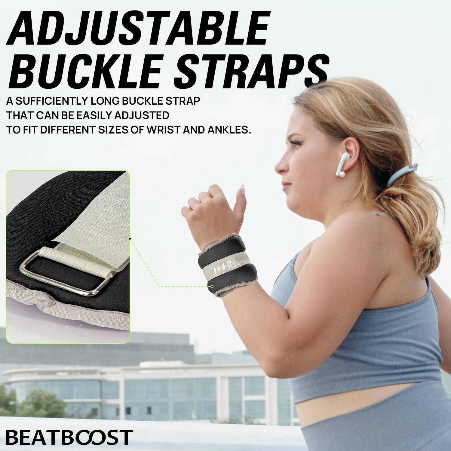 2 個 0.25/0.5/0.75/1/2 キロ手首足首サン - Pilates Ankle Strap のレビューと価格