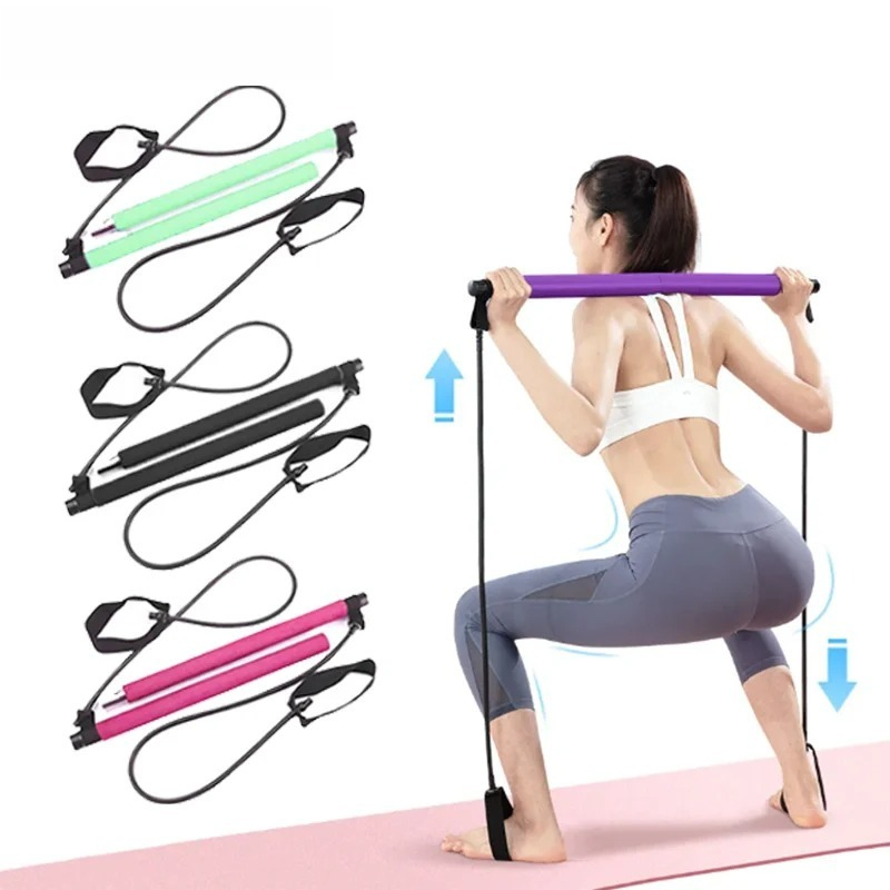 多機能ピラティスバーコンビネーションフィットネスバーヨガ胸部 - Pilates Yoga Combined のレビューと価格