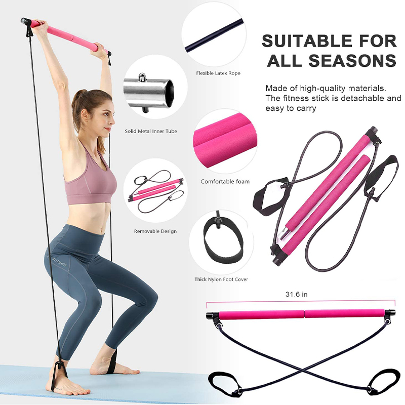 多機能ピラティスバーコンビネーションフィットネスバーヨガ胸部 - Pilates Yoga Combined のレビューと価格