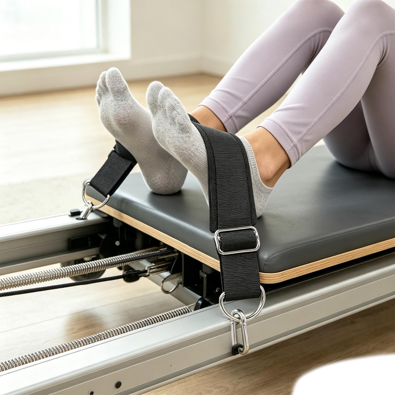 ピラティスフットストラップ厚みのある調節可能な滑り止め高耐久 - Pilates And Yoga Studio のレビューと価格