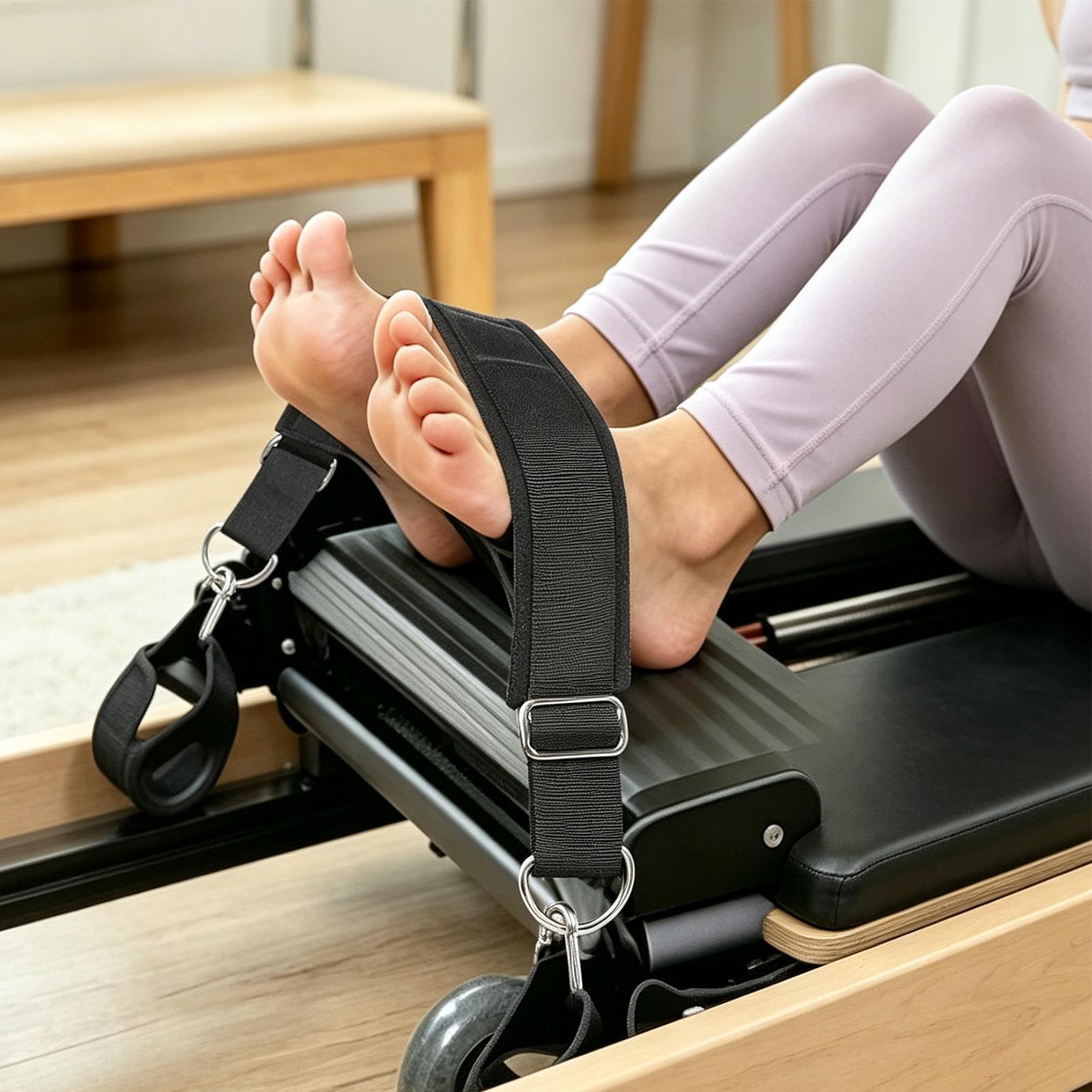 ピラティスフットストラップ厚みのある調節可能な滑り止め高耐久 - Pilates And Yoga Studio のレビューと価格