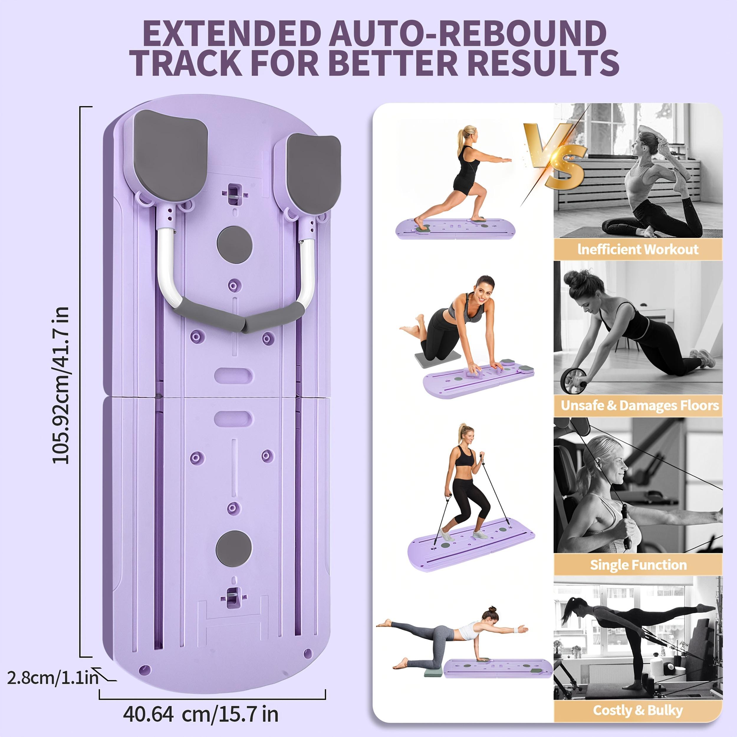 8-in-1多機能折りたたみ式ピラティスボード、24個の滑り - Pilates Yoga Room のレビューと価格