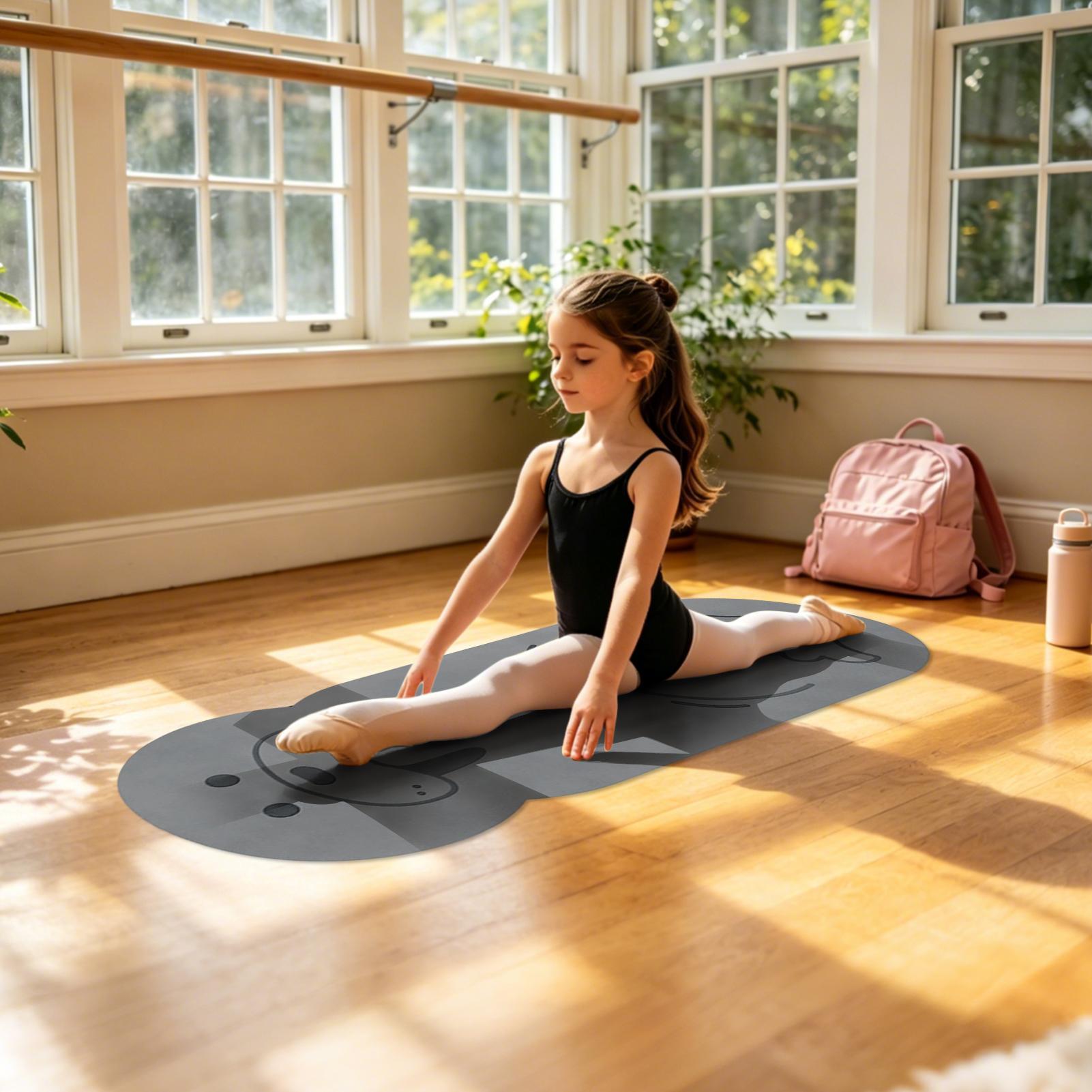 子供ヨガマットピラティス漫画動物柄パッド屋内ピラティスマット - Pilates Yoga Room のレビューと価格
