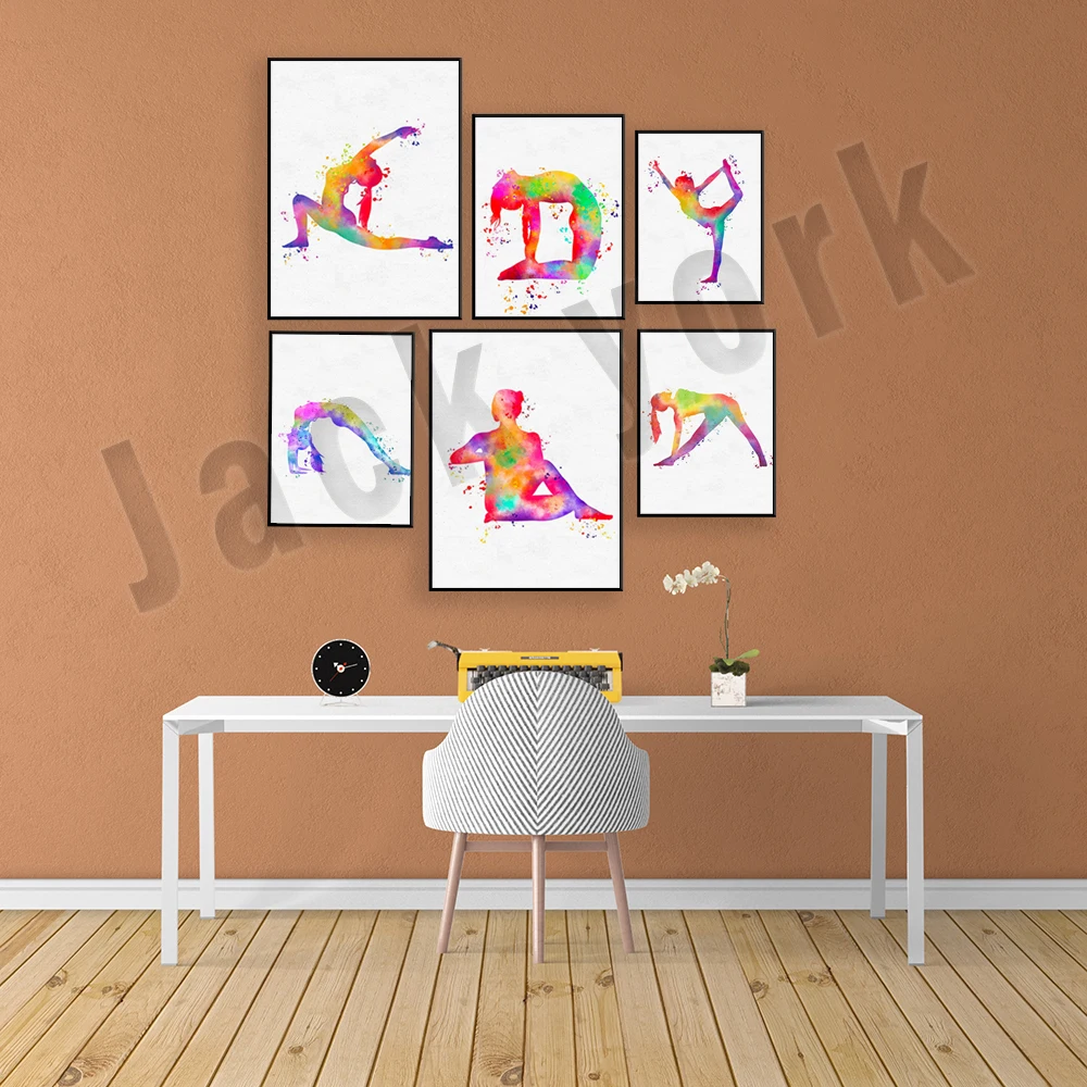 ダンスキングのヨガプリント、女性ダンサー、ピラティスポスター - Pilates Yoga Combined のレビューと価格