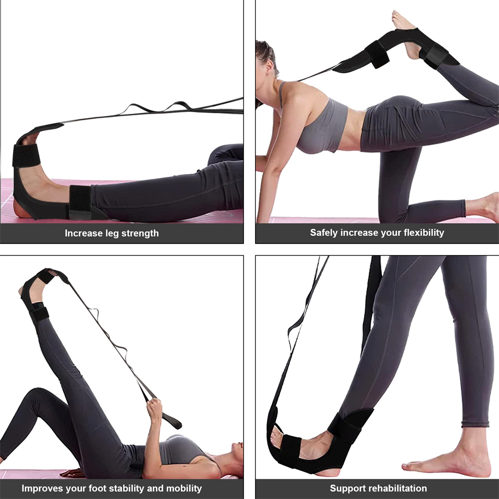 ヨガストラップ / 分割ストレッチバンド / 靱帯矯正ベルト - Pilates Ankle Strap のレビューと価格
